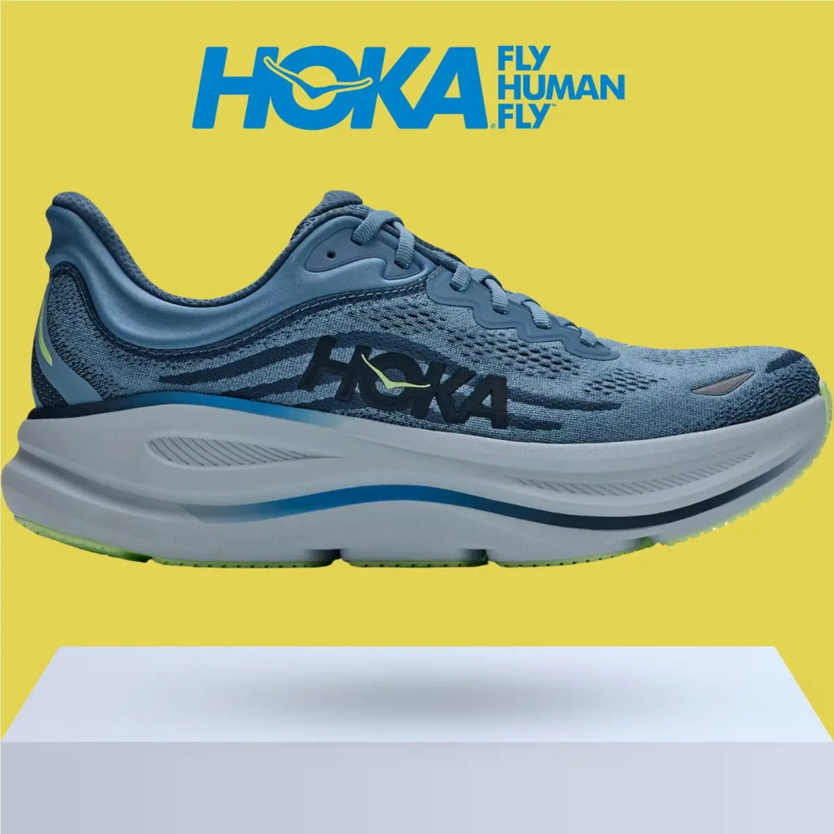 Hoka shoes - Hoka One One Bondi 9 - Downpour/Thunder Cloud 4