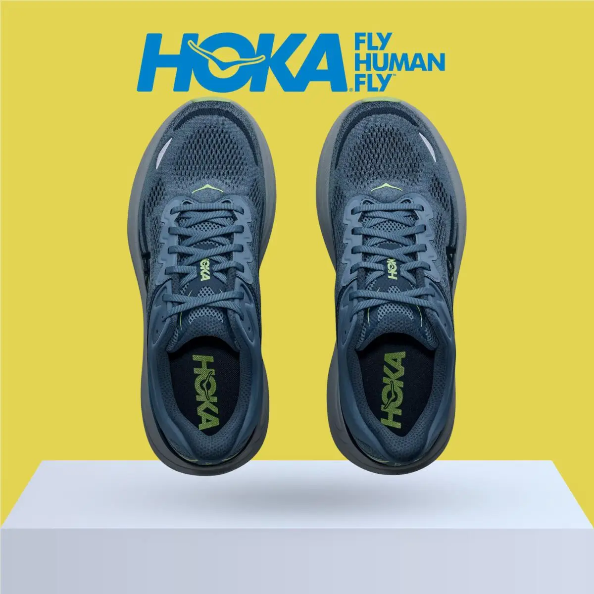 Hoka shoes - Hoka One One Bondi 9 - Downpour/Thunder Cloud 7