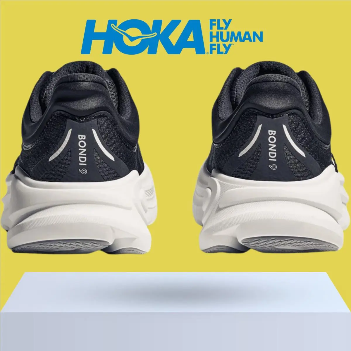 Hoka shoes - Hoka One One Bondi 9 - Downpour/Thunder Cloud 11