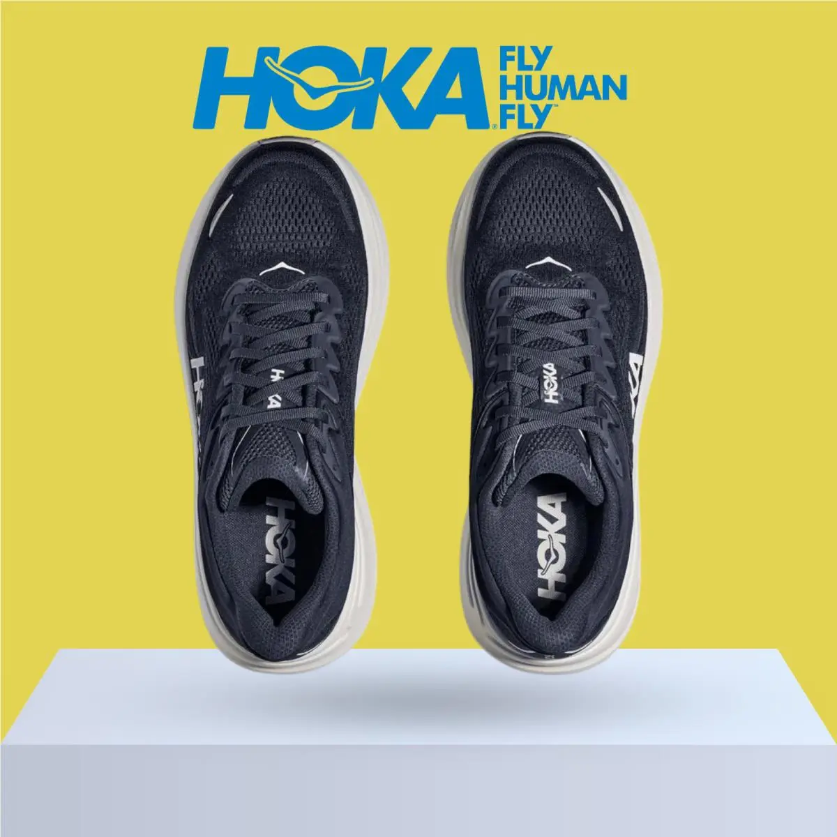 Hoka shoes - Hoka One One Bondi 9 - Downpour/Thunder Cloud 12