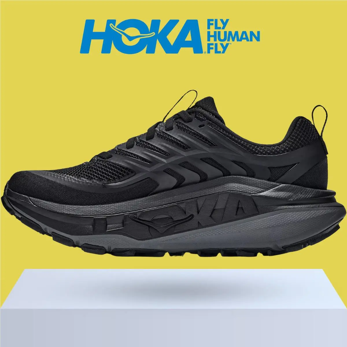 Hoka shoes - Hoka One One Stinson 8 - Black/Outer Orbit 0