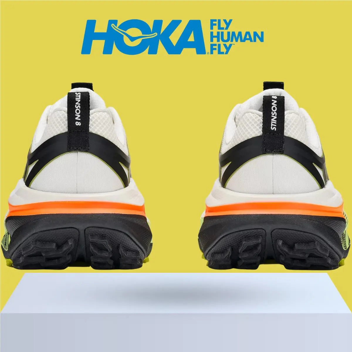 Hoka shoes - Hoka One One Stinson 8 - Black/Outer Orbit 11