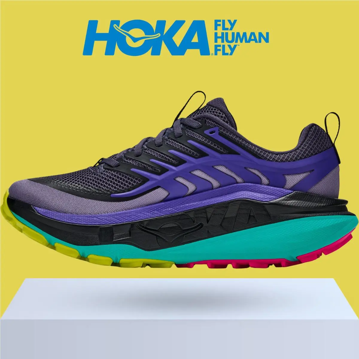 Hoka shoes - Hoka One One Stinson 8 - Black/Outer Orbit 20