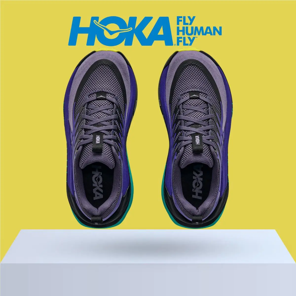 Hoka shoes - Hoka One One Stinson 8 - Black/Outer Orbit 22