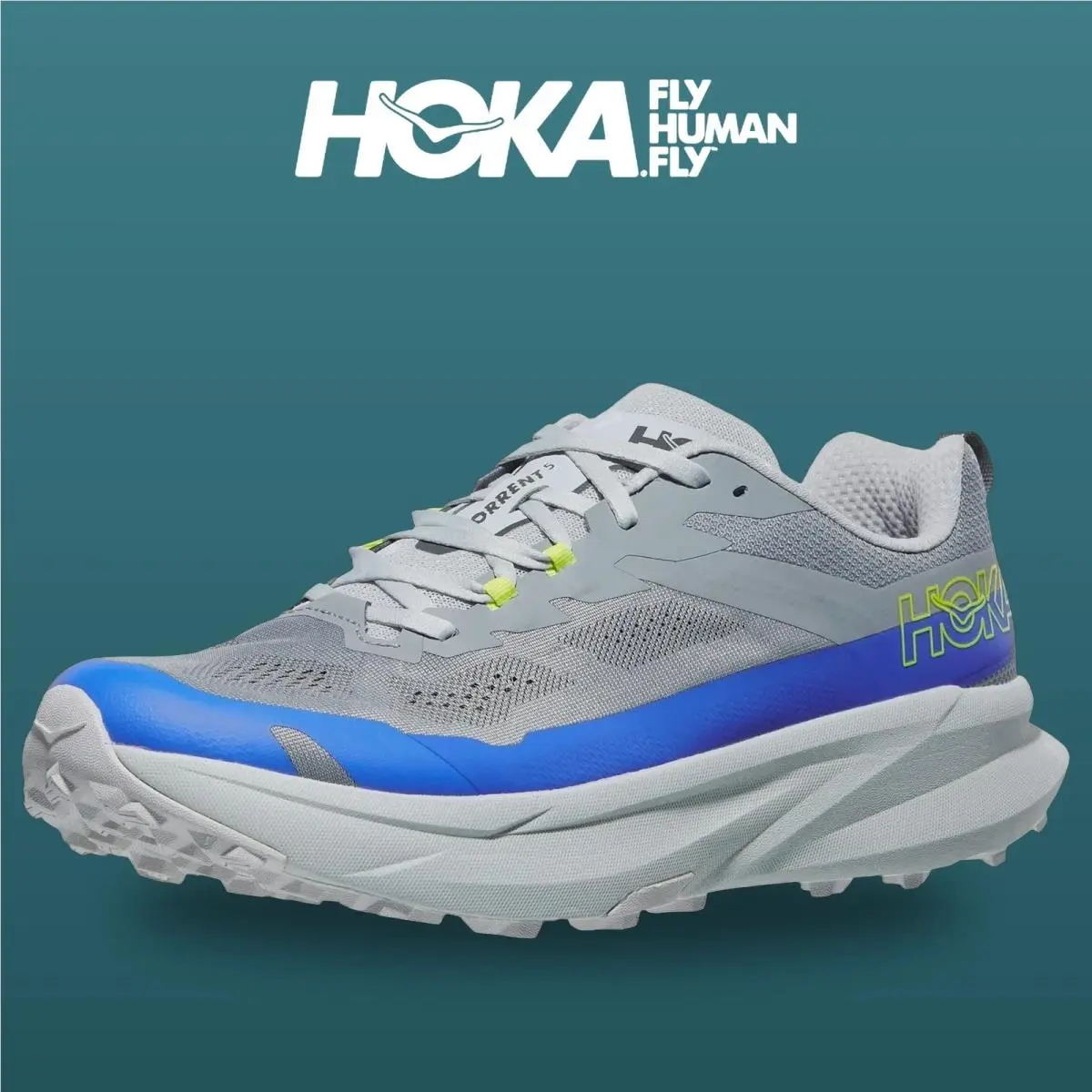 Hoka shoes - Torrent 5 - Torrent - 1176650-GLCT - Galactic Grey/Stardust 0