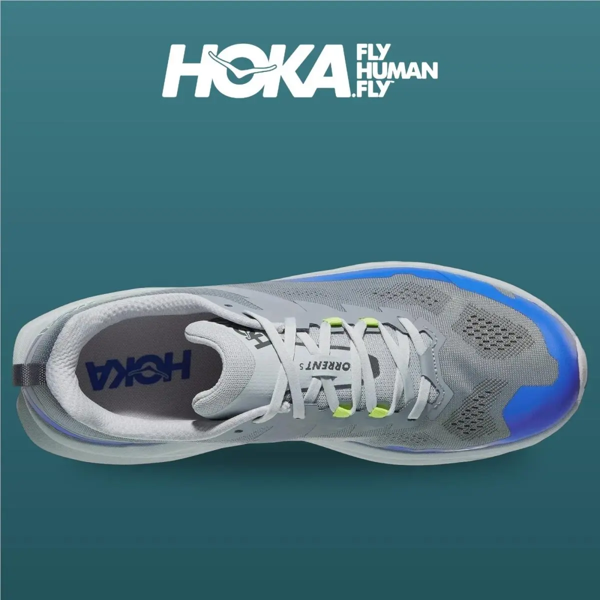 Hoka shoes - Torrent 5 - Torrent - 1176650-GLCT - Galactic Grey/Stardust 2