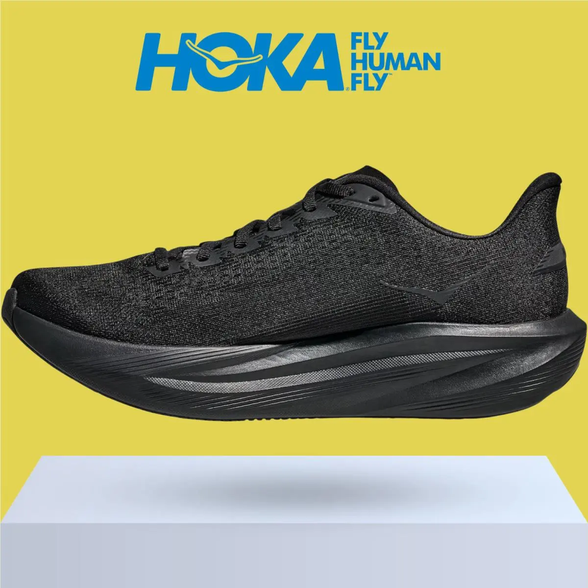 Hoka shoes - Hoka One One Mach 7 - Black/Black 0