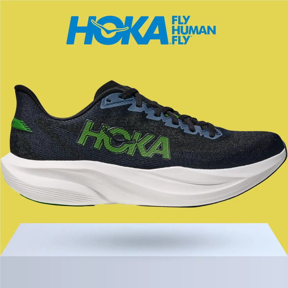 Hoka shoes - Hoka One One Mach 7 - Black/Black 34