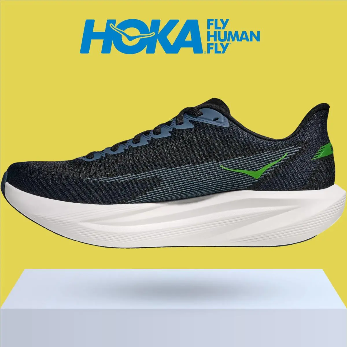 Hoka shoes - Hoka One One Mach 7 - Black/Black 35