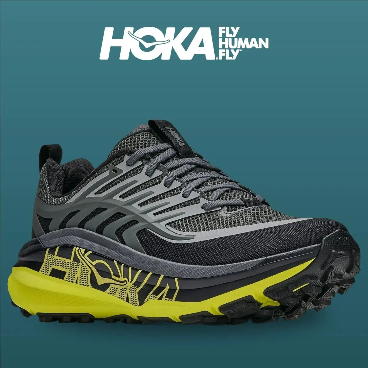 Hoka shoes - Stinson 8 - Stinson - 1176637-BHK - Black/HOKA Citrus 4