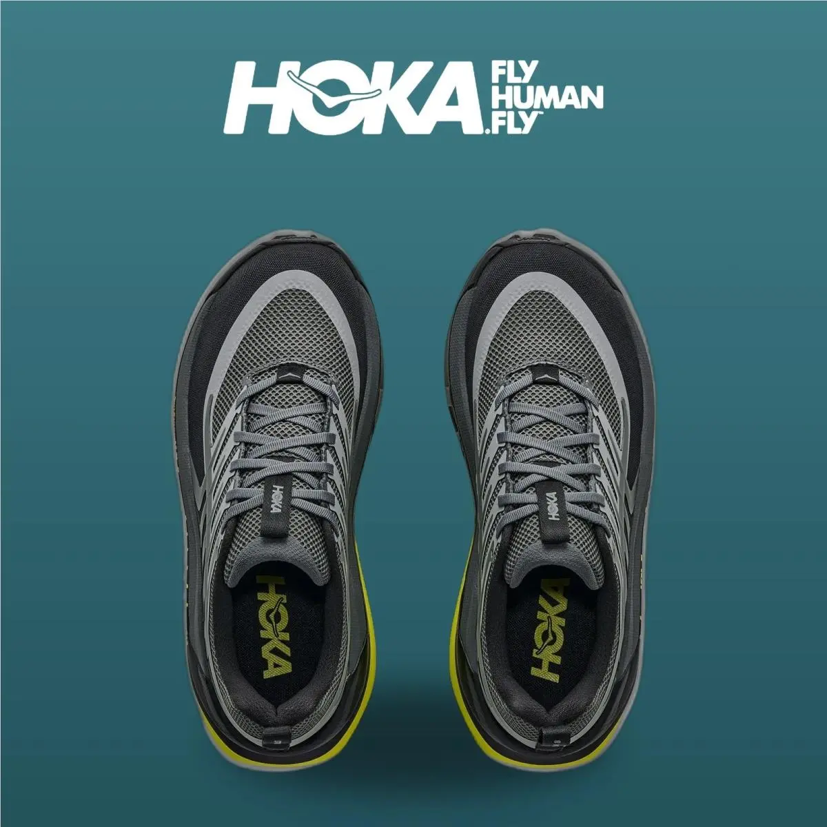 Hoka shoes - Stinson 8 - Stinson - 1176637-BHK - Black/HOKA Citrus 10