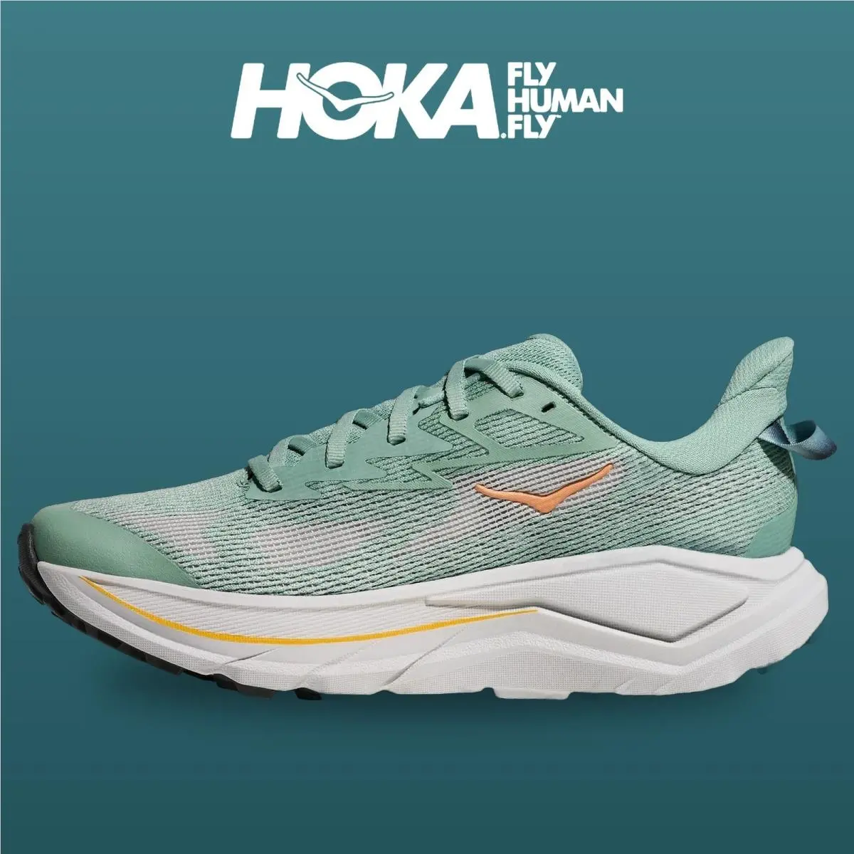 Hoka shoes - Challenger 8 - Challenger - 1168717-JDC - Jade/Cosmic Grey 0