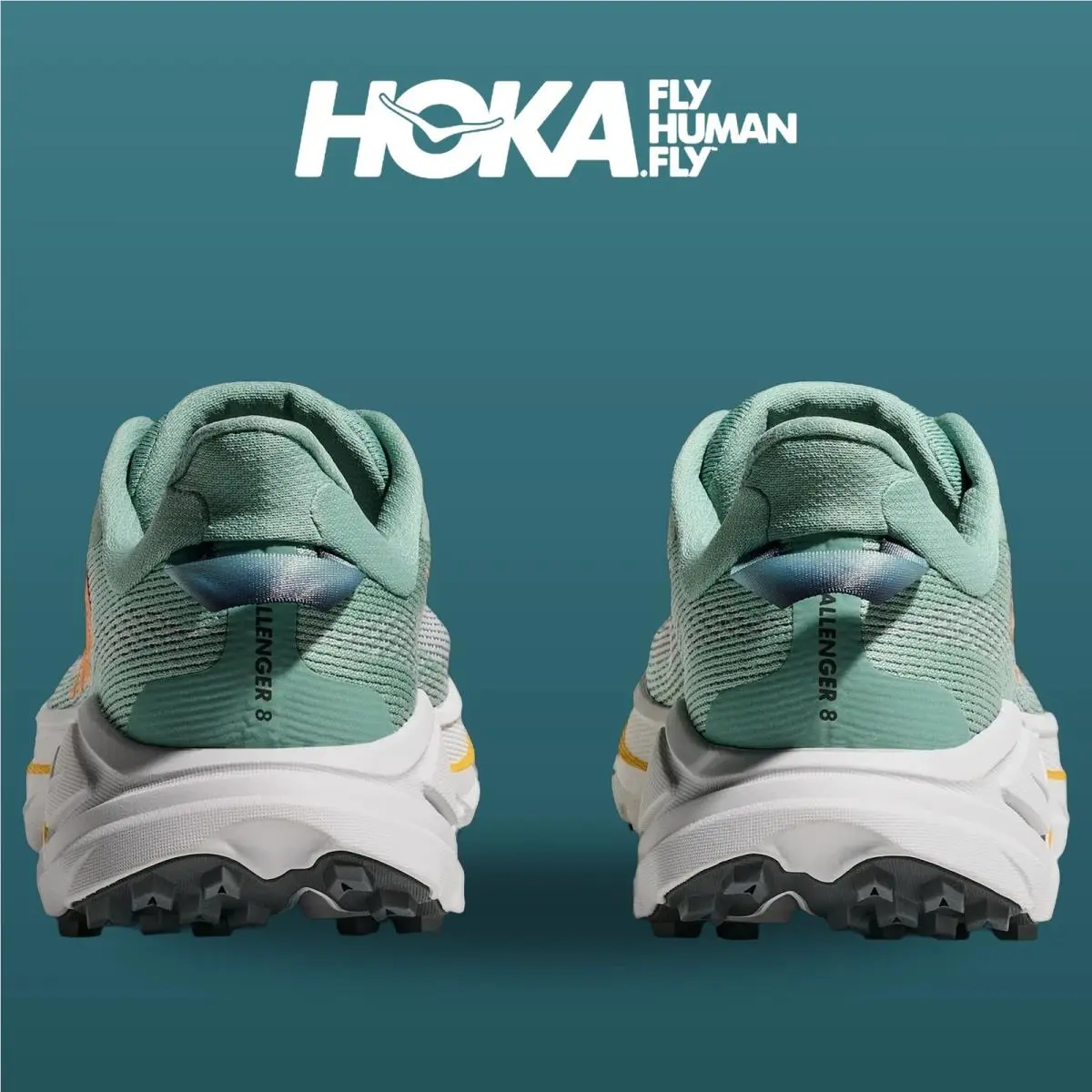 Hoka shoes - Challenger 8 - Challenger - 1168717-JDC - Jade/Cosmic Grey 3