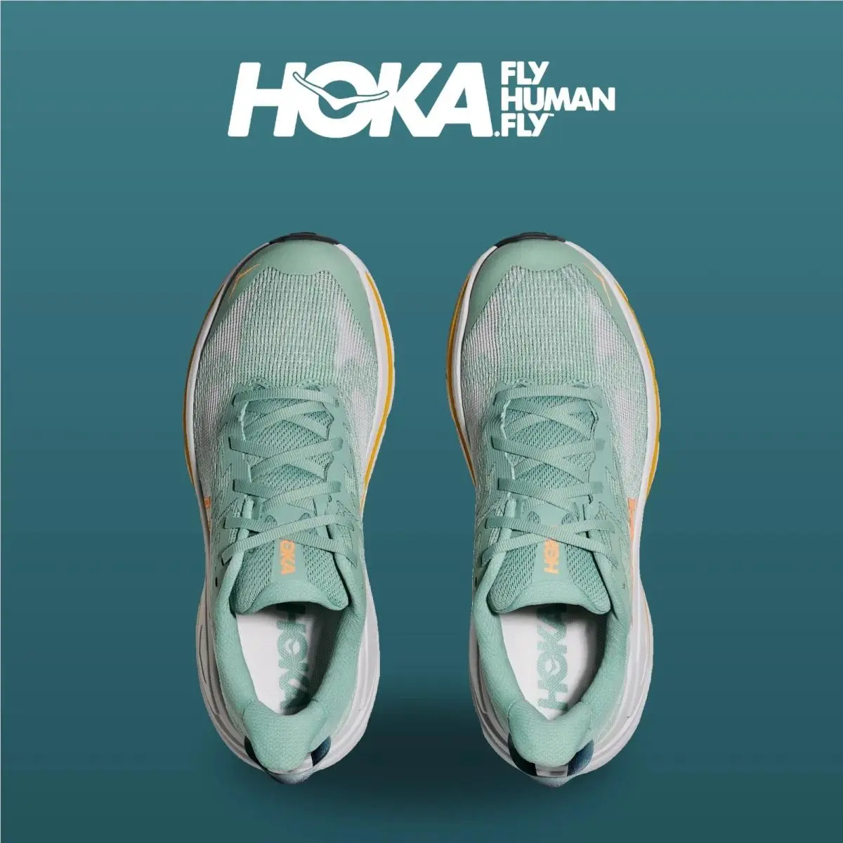 Hoka shoes - Challenger 8 - Challenger - 1168717-JDC - Jade/Cosmic Grey 10