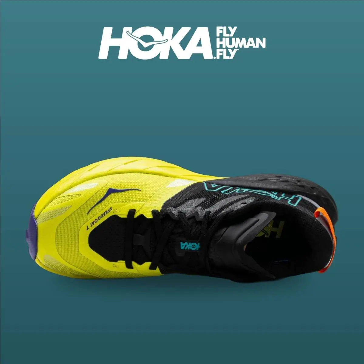 Hoka shoes - Speedgoat 7 - Speedgoat - 1171928-BHK - Black/HOKA Citrus 8