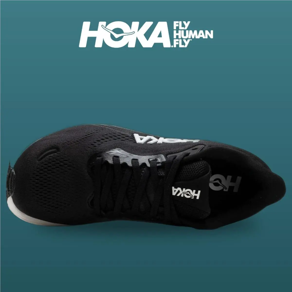 Hoka shoes - HOKA Clifton 11 Extra Wide - 1176573-BWHT - Black/White 4