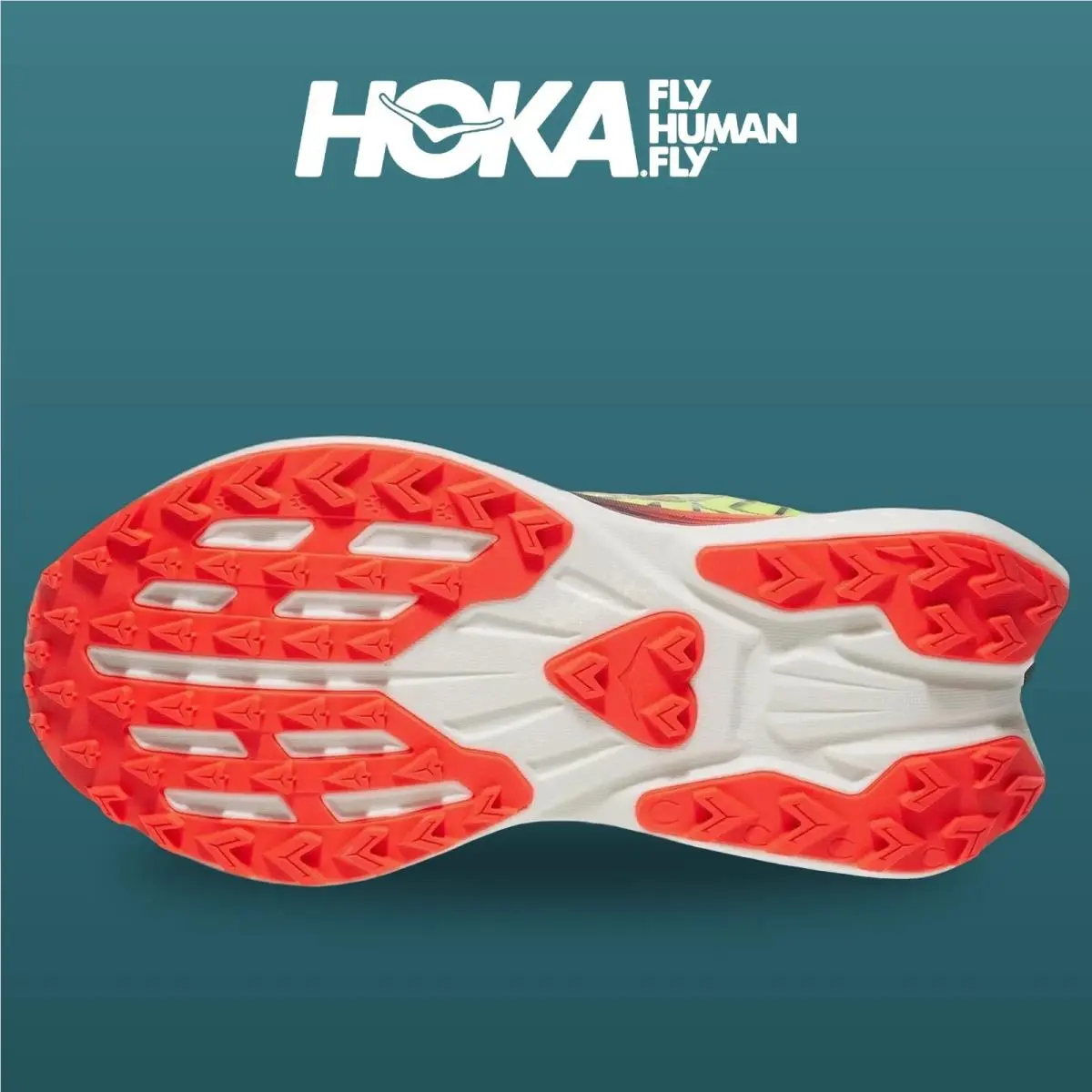 Hoka shoes - Rocket X - Rocket - 1176330-NZN - Neon Yuzu/Neon Flame 9