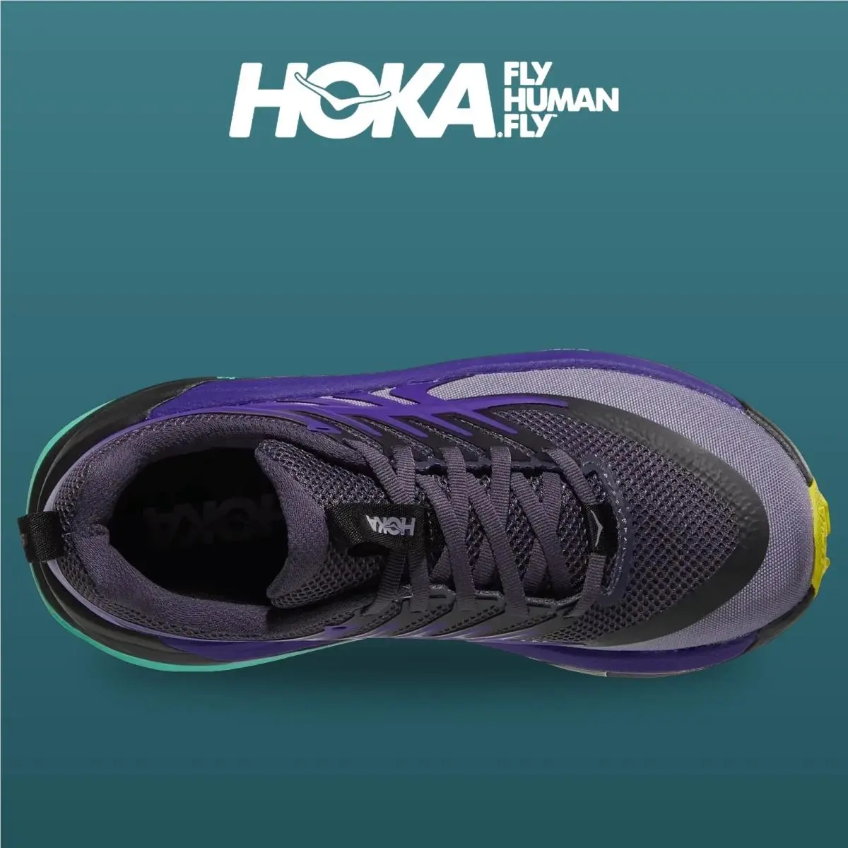 Hoka shoes - Stinson 8 - Stinson - 1176670-SNKL - Squid Ink/Electric Aqua 8