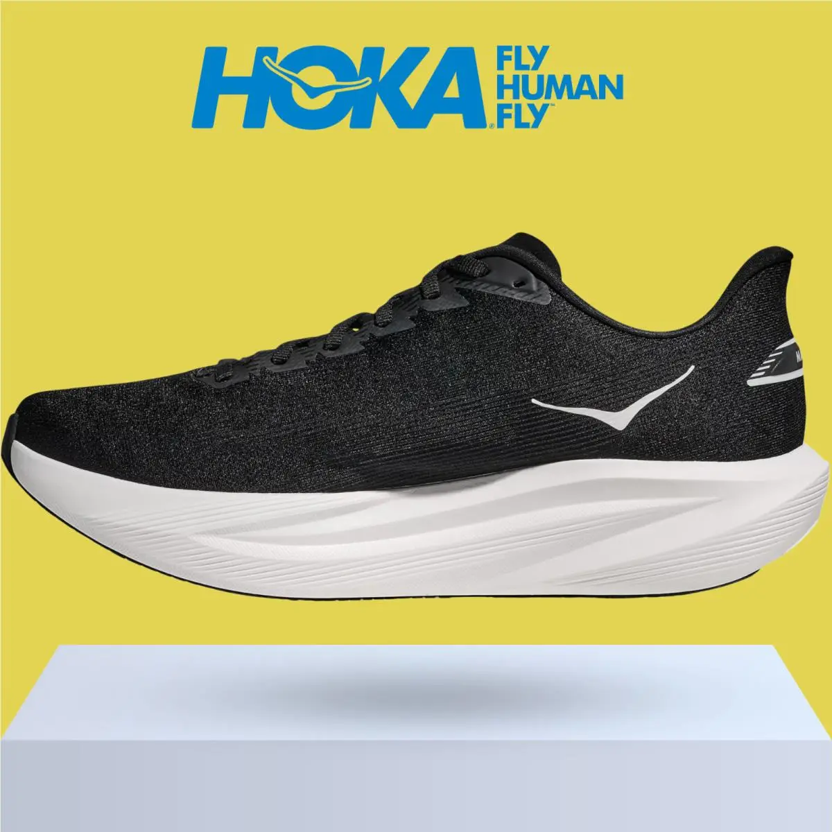 Hoka shoes - Hoka One One Mach 7 - Black/White 0