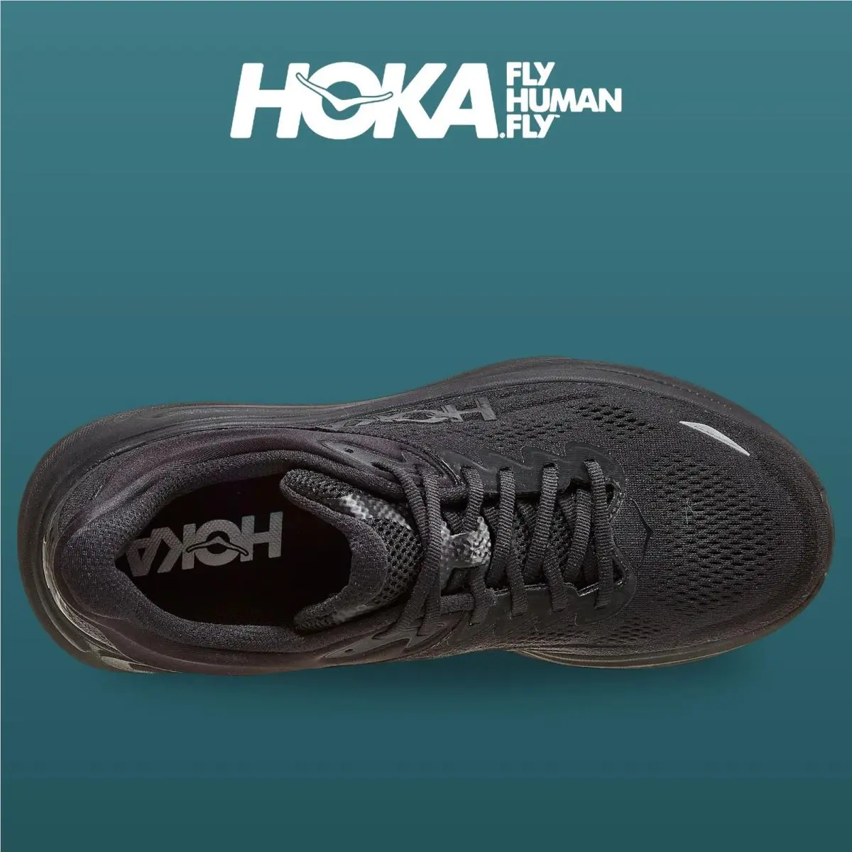 Hoka shoes - Bondi 9 - Bondi - 1162011-BBLC - Black/Black 2