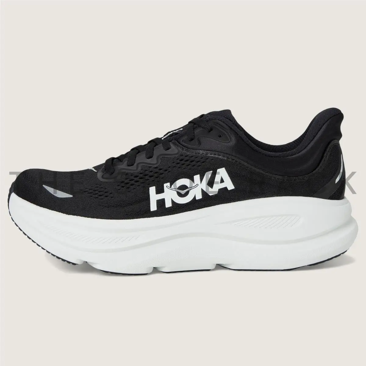 Hoka shoes - Hoka One One Bondi 9 - 1162011-BWHT - Black 2