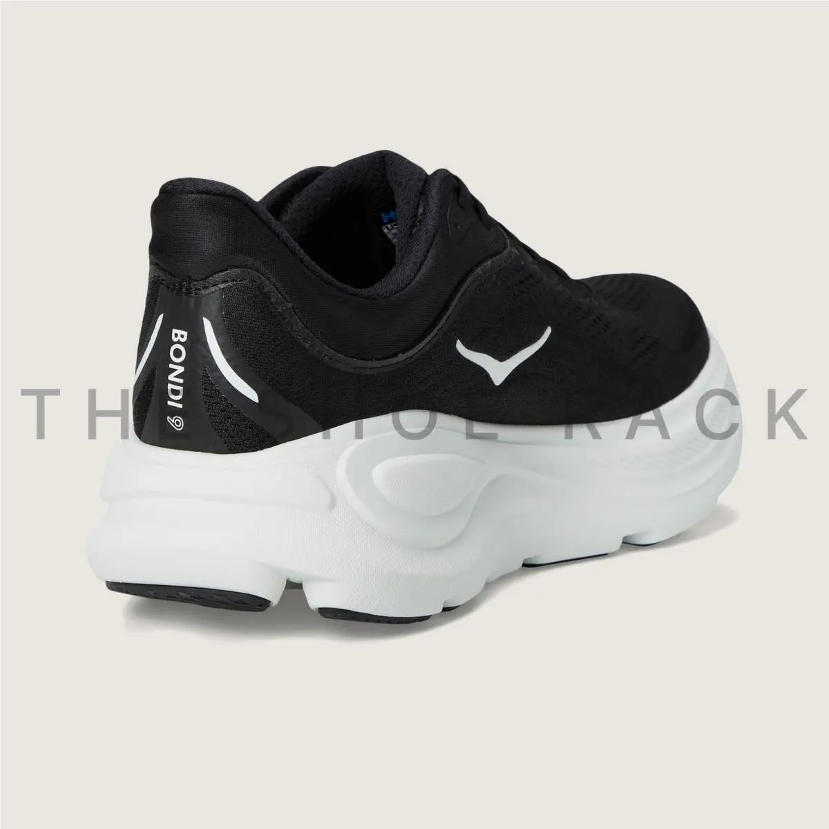 Hoka shoes - Hoka One One Bondi 9 - 1162011-BWHT - Black 12