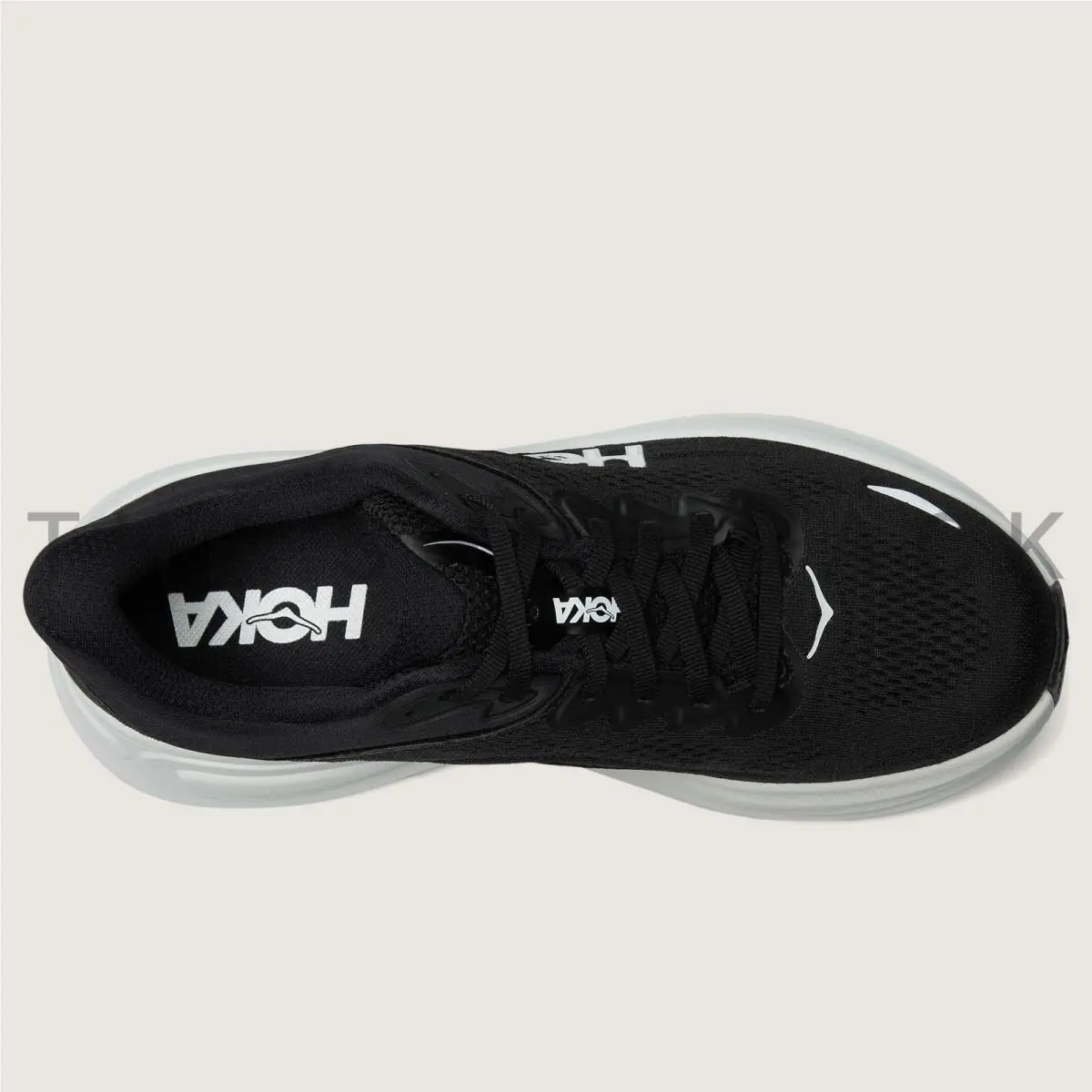 Hoka shoes - Hoka One One Bondi 9 - 1162011-BWHT - Black 7