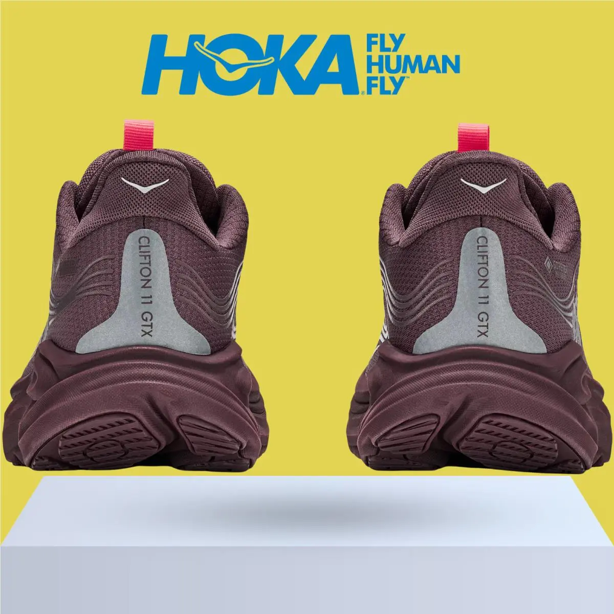 Hoka shoes - Hoka One One Clifton 11 GTX - Black/Black 21