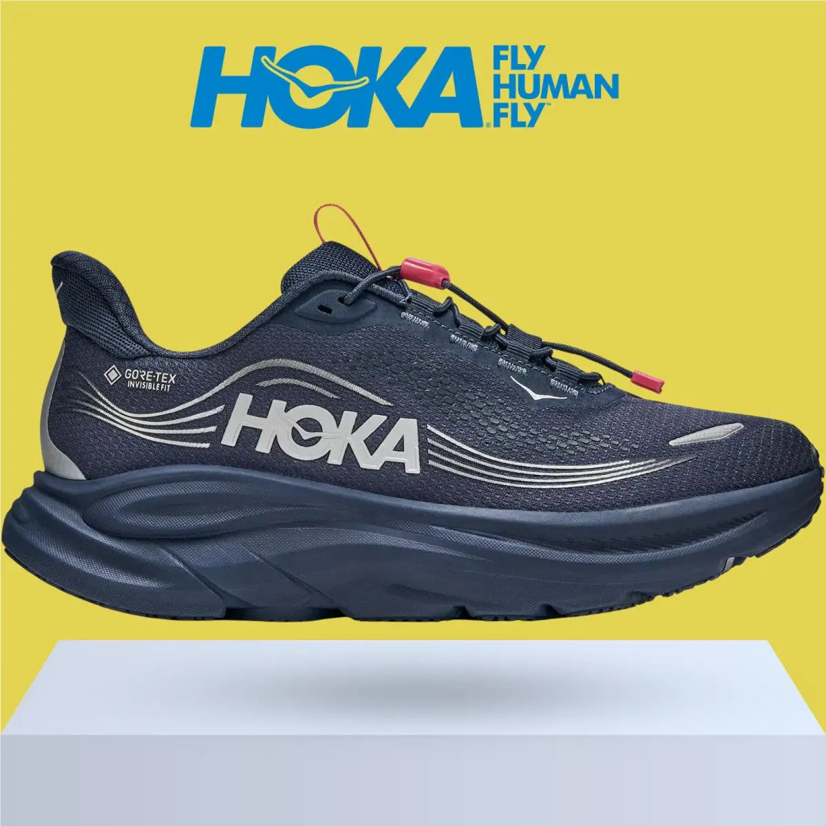 Hoka shoes - Hoka One One Clifton 11 GTX - Black/Black 24