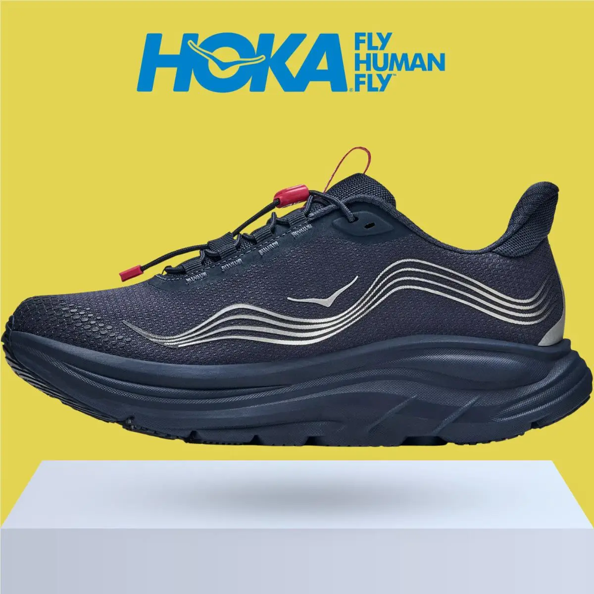 Hoka shoes - Hoka One One Clifton 11 GTX - Black/Black 25