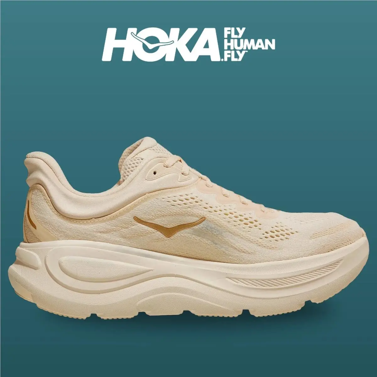 Hoka shoes - Bondi 9 - Bondi - 1162012-VCH - Vanilla/Birch 1