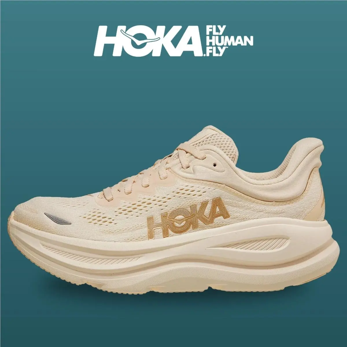 Hoka shoes - Bondi 9 - Bondi - 1162012-VCH - Vanilla/Birch 6