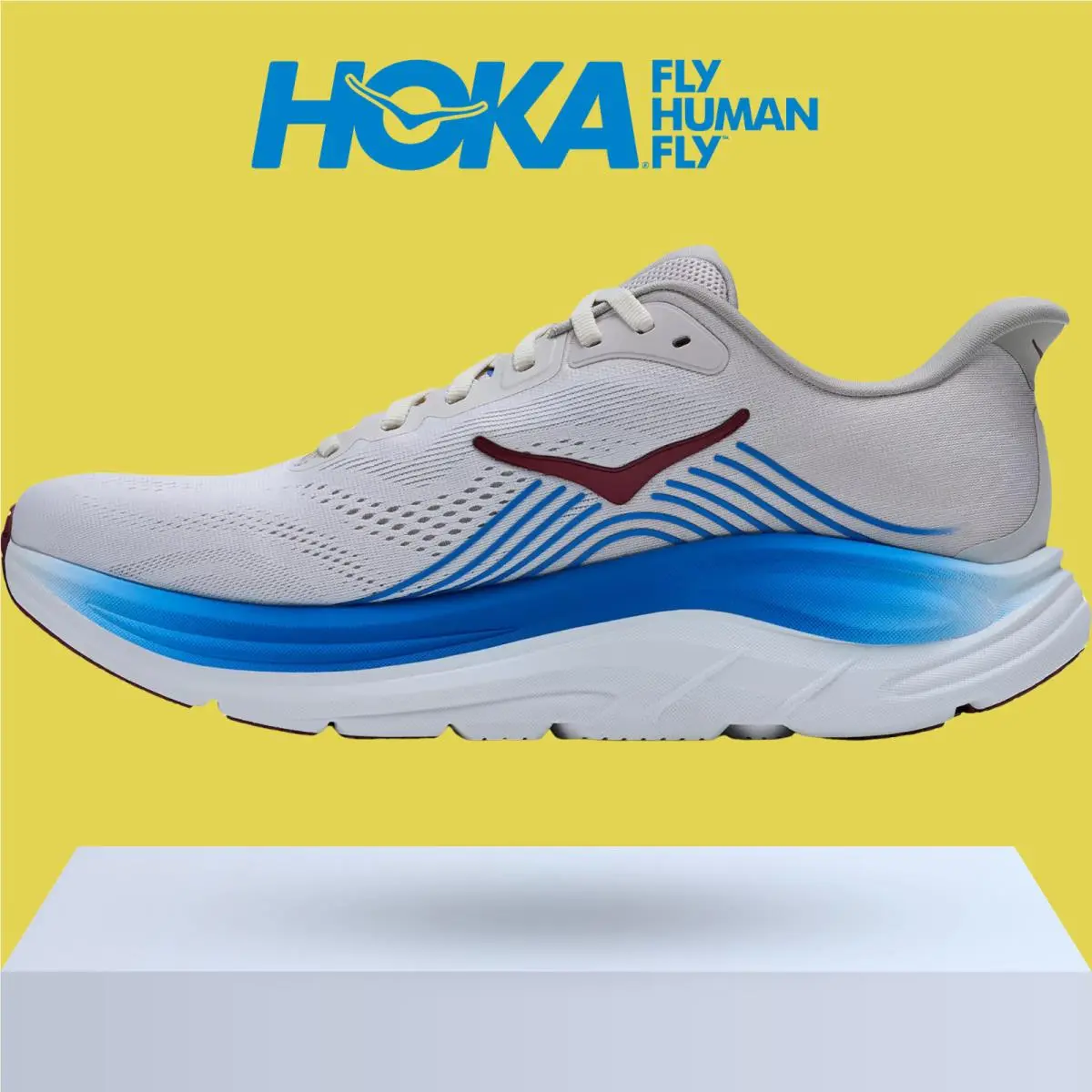 Hoka shoes - Hoka One One Clifton 11 - Antique Olive/River Rock Grey 43