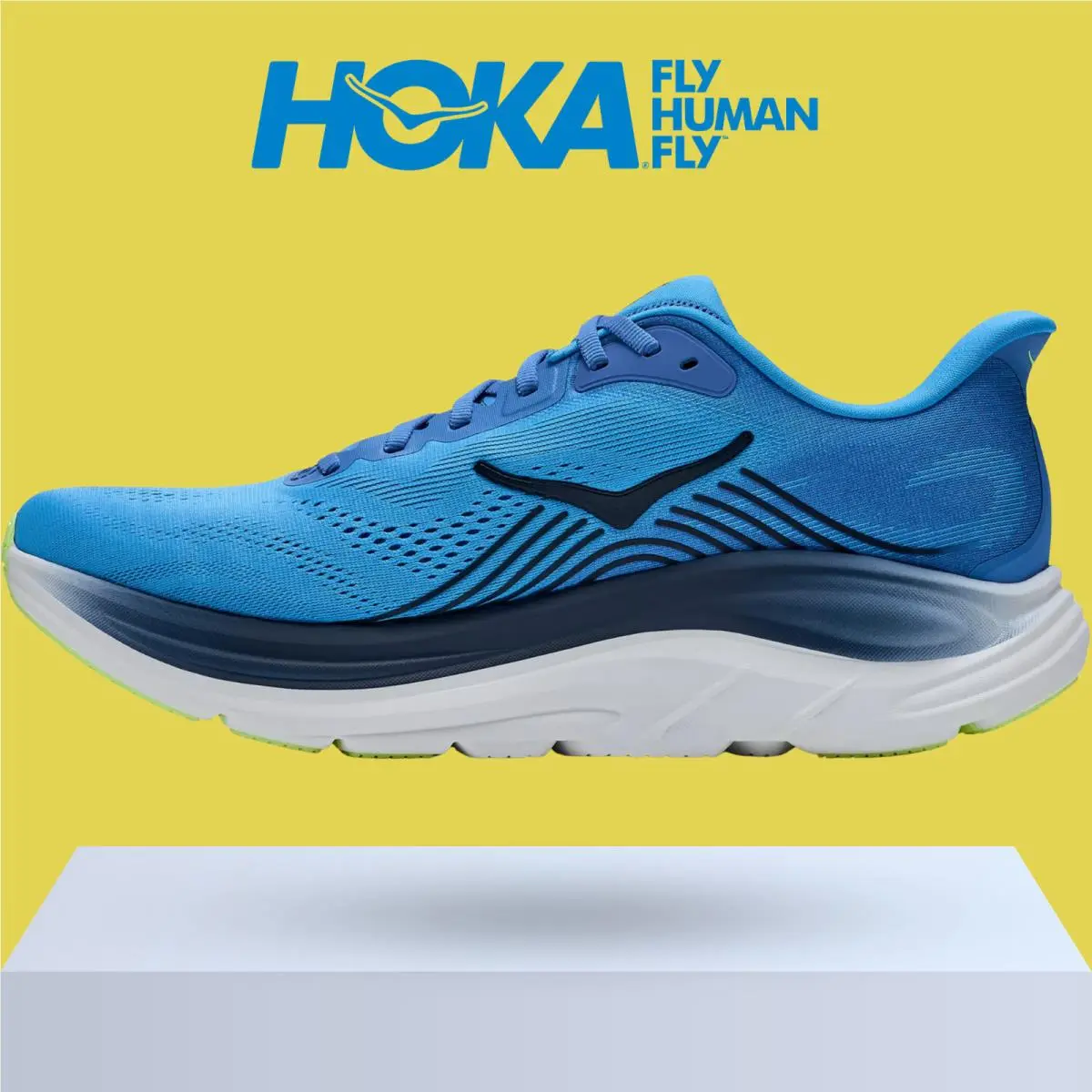Hoka shoes - Hoka One One Clifton 11 - Antique Olive/River Rock Grey 53