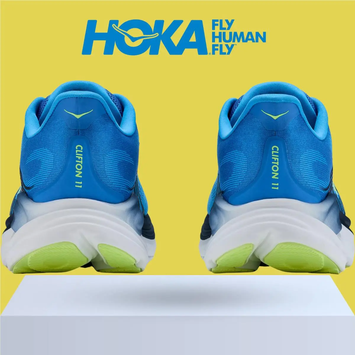 Hoka shoes - Hoka One One Clifton 11 - Antique Olive/River Rock Grey 54