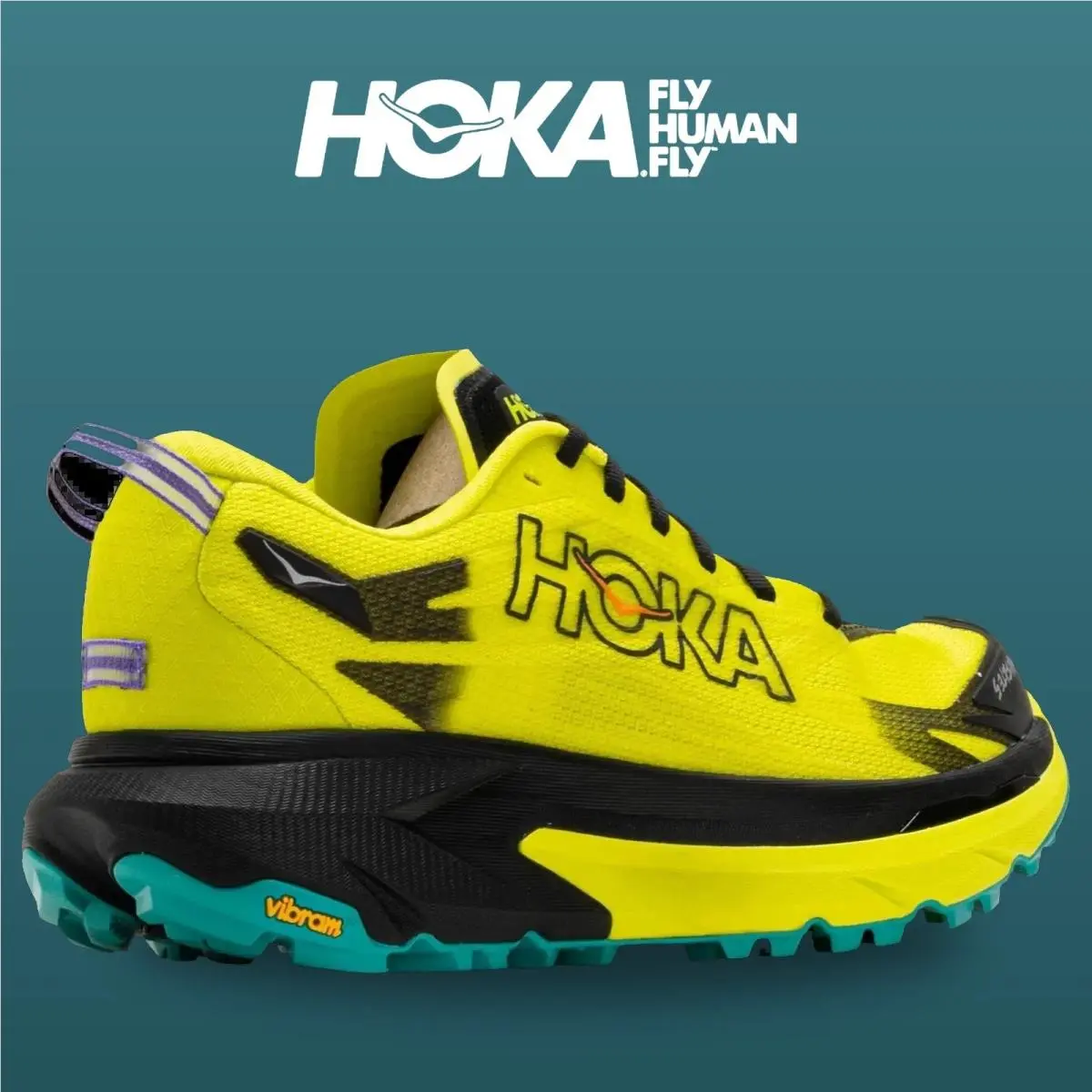 Hoka shoes - Mafate 5 - Mafate - 1168722-BHK - Black/HOKA Citrus 4