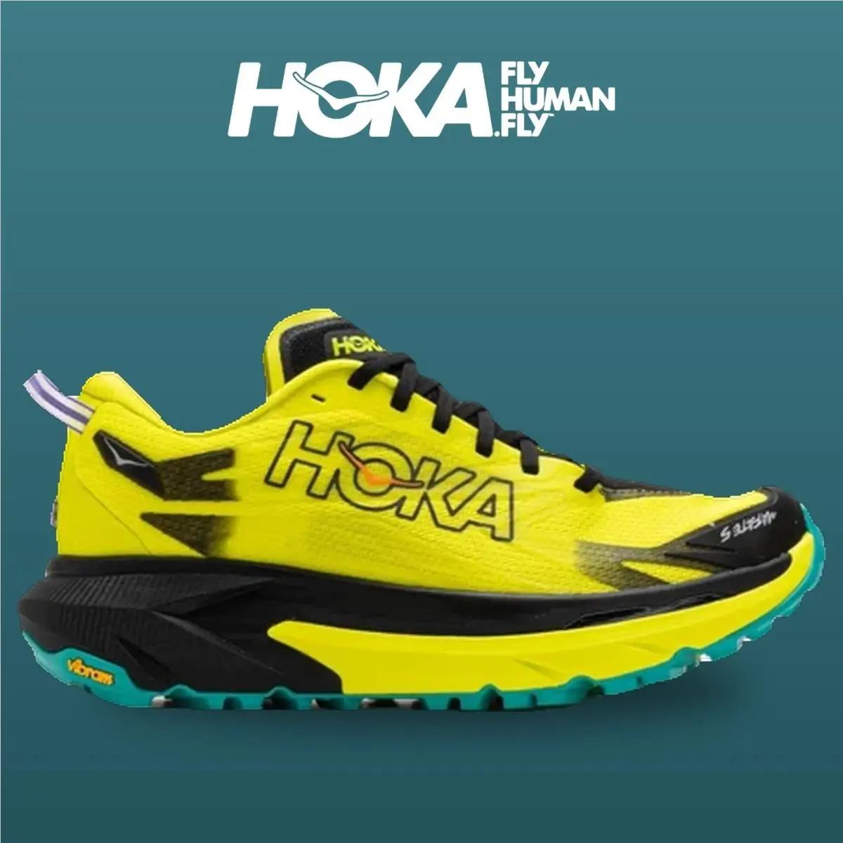 Hoka shoes - Mafate 5 - Mafate - 1168722-BHK - Black/HOKA Citrus 6