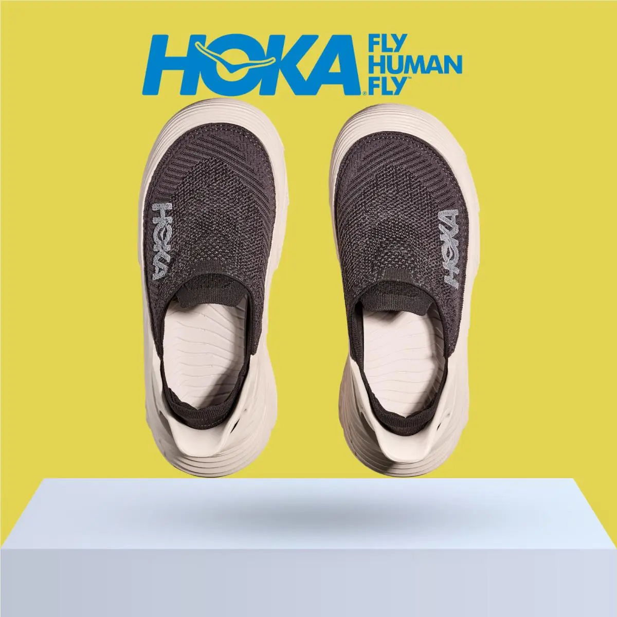 Hoka shoes - Hoka One One Restore TC - Black/Black 27