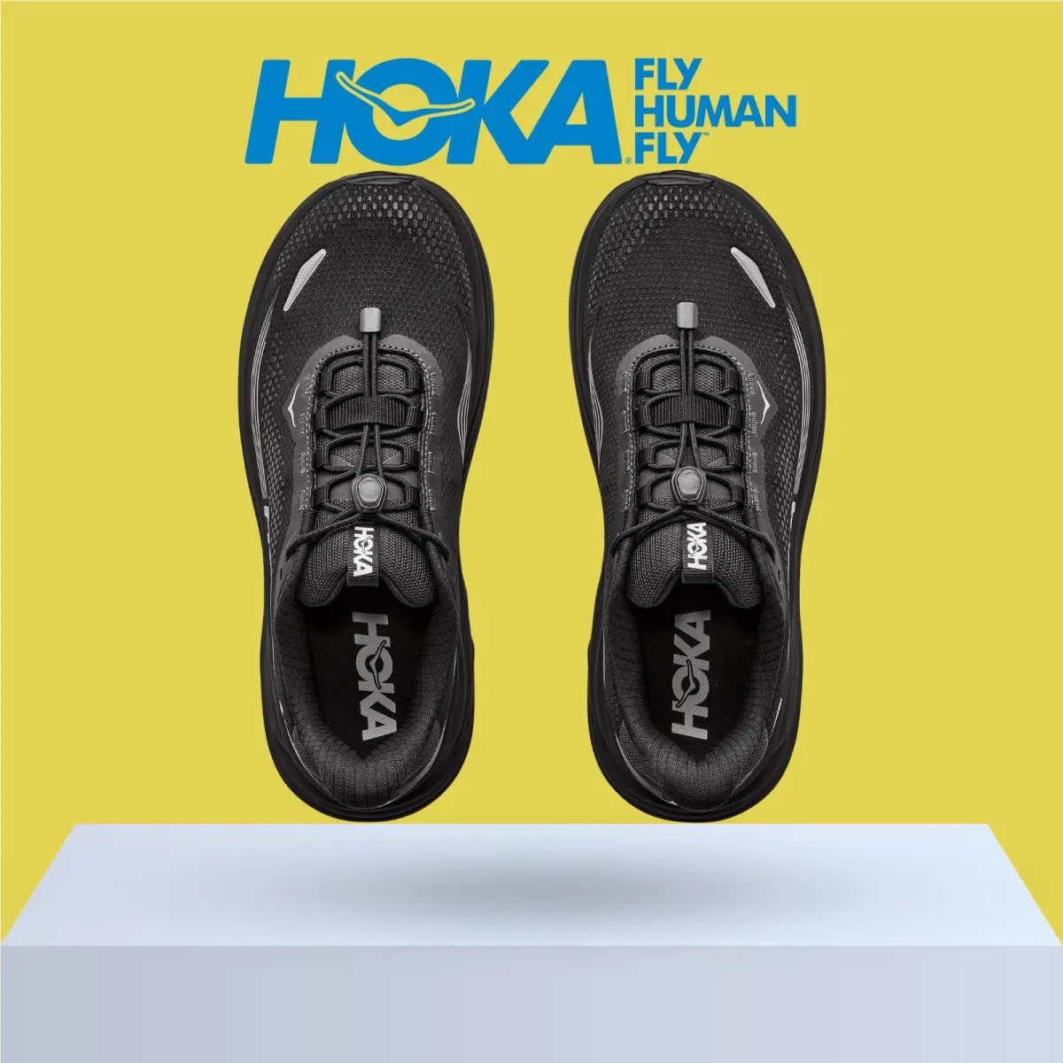 Hoka shoes - Hoka One One Clifton 11 GTX - Black/Black 2
