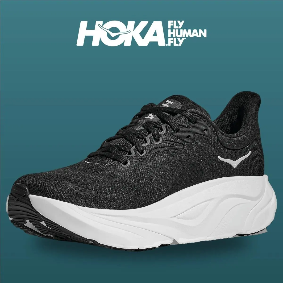 Hoka shoes - HOKA Arahi 8 Wide - Arahi Wide - 1168691-BWHT - Black/White 5