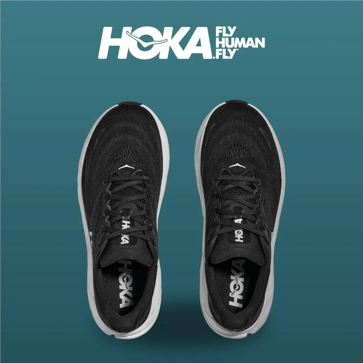 Hoka shoes - HOKA Arahi 8 Wide - Arahi Wide - 1168691-BWHT - Black/White 6