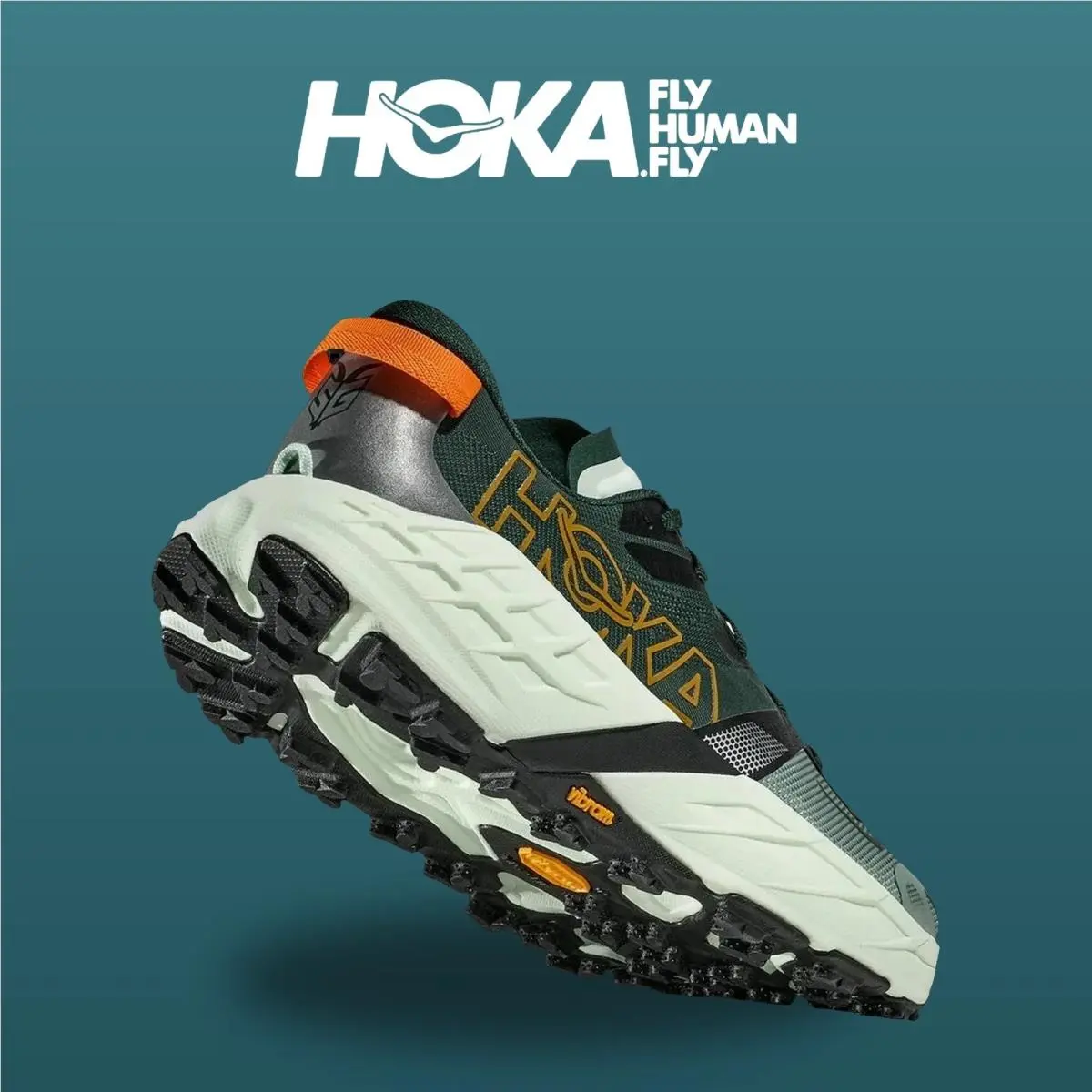 Hoka shoes - Speedgoat 7 - Speedgoat - 1171928-BFS - Bay Leaf/Sea Glass 6