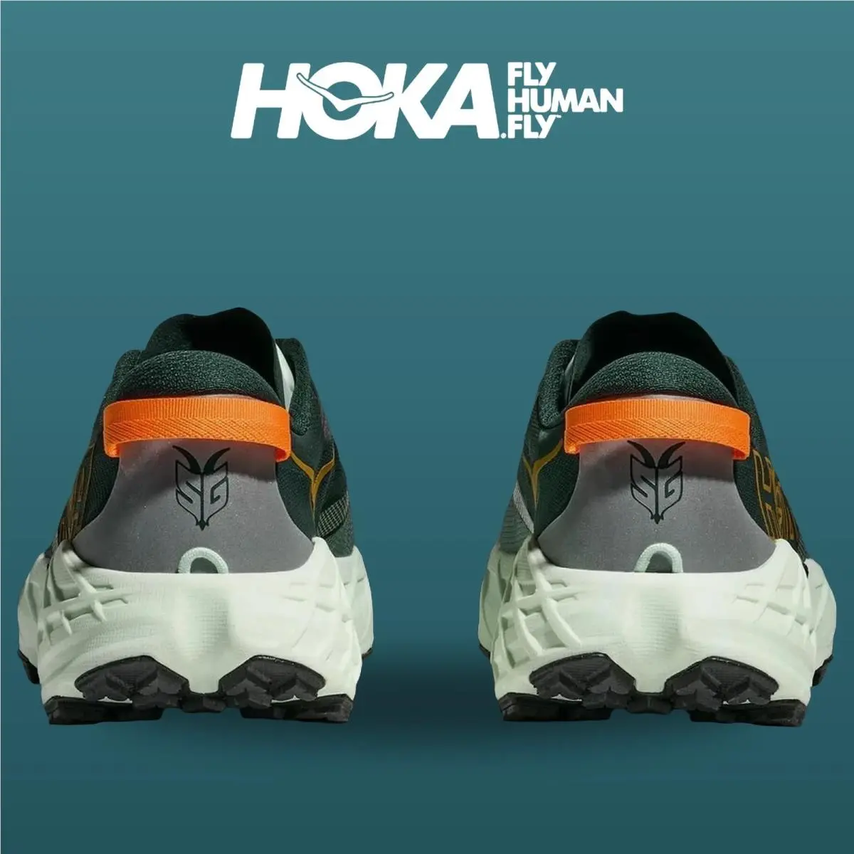 Hoka shoes - Speedgoat 7 - Speedgoat - 1171928-BFS - Bay Leaf/Sea Glass 12