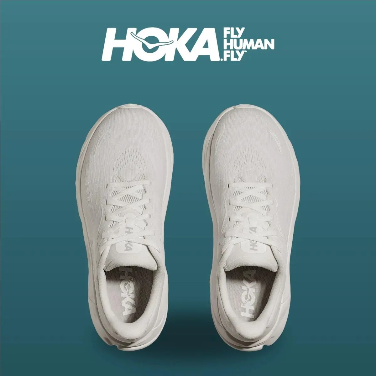 Hoka shoes - HOKA Arahi 8 Wide - Arahi Wide - 1168691-WWH - White 0