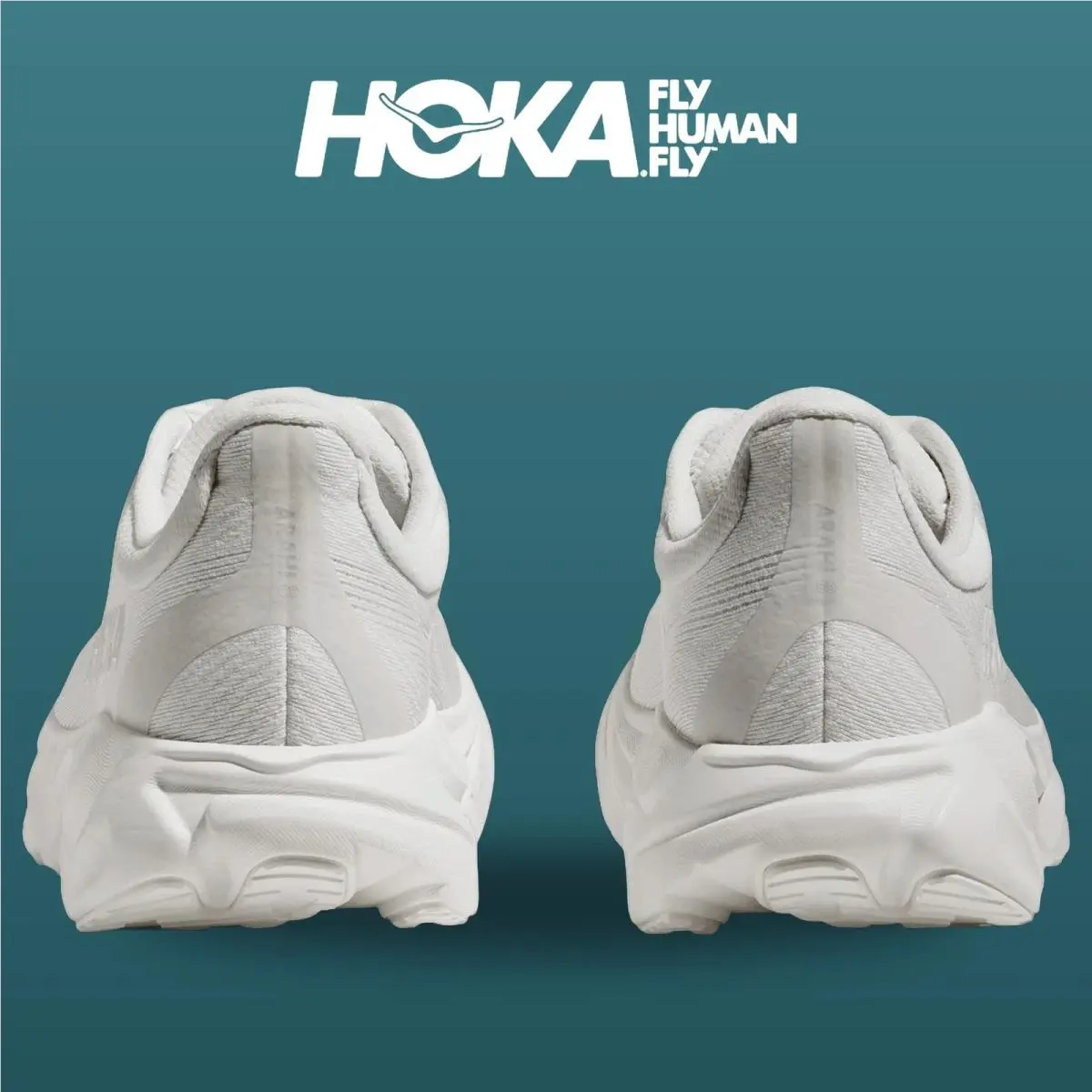 Hoka shoes - HOKA Arahi 8 Wide - Arahi Wide - 1168691-WWH - White 3