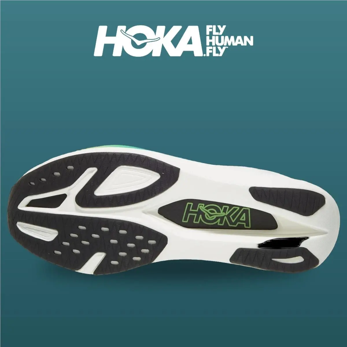 Hoka shoes - Rocket X 3 - Rocket - 1168724-FLCT - Frost/Electric Lime 3