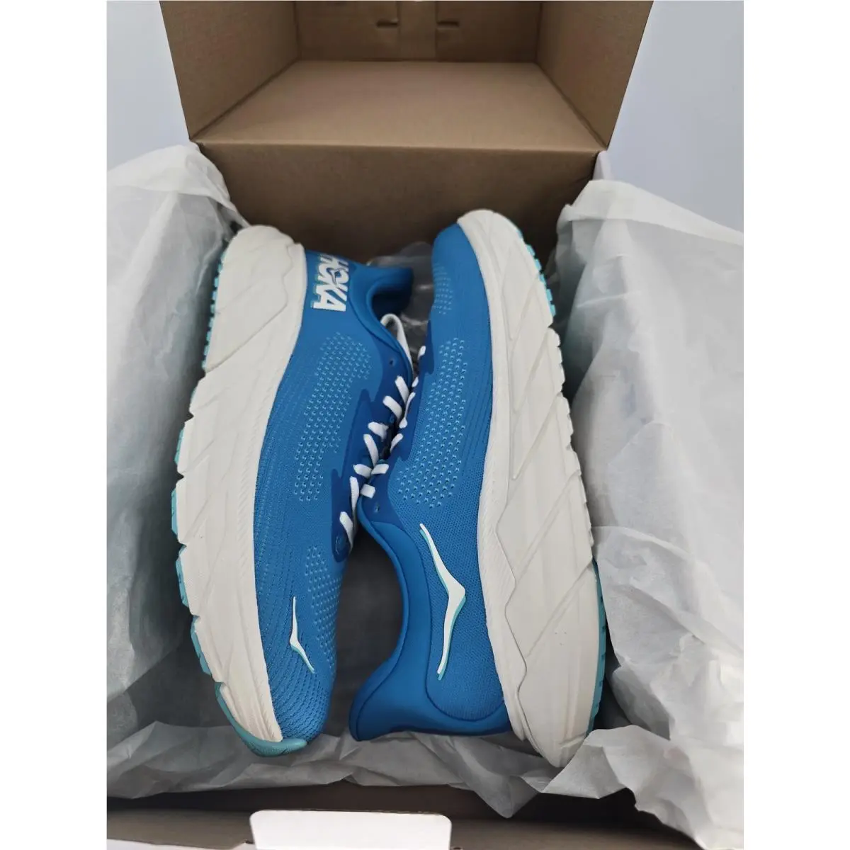 Hoka shoes - Arahi 7 - Arahi - 1147850/HLF - Blue/Frost 4