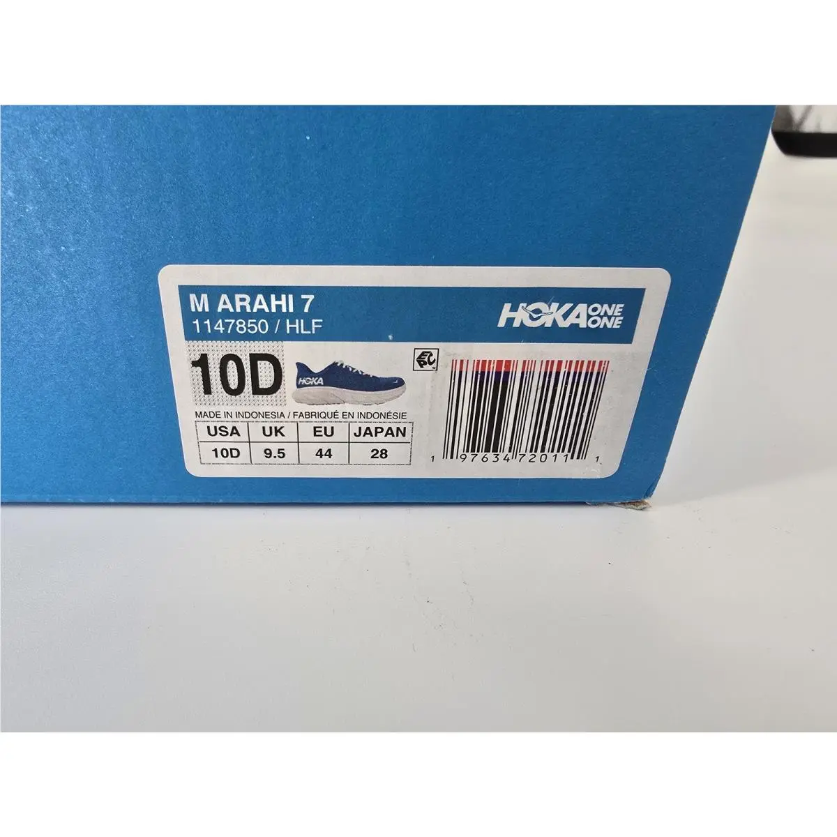 Hoka shoes - Arahi 7 - Arahi - 1147850/HLF - Blue/Frost 9