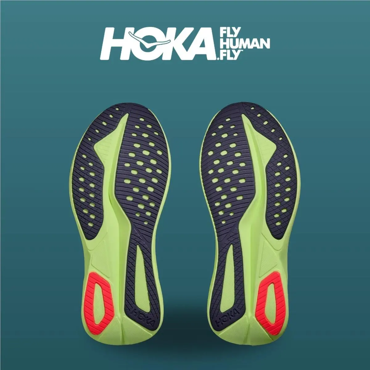 Hoka shoes - Mach 7 - Mach - 1171904-FYZ - Frost/Neon Yuzu 10