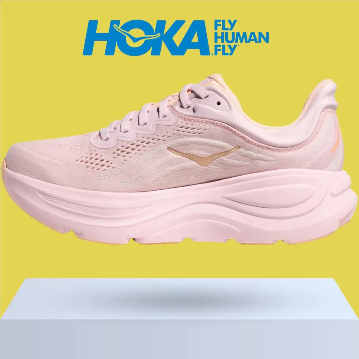 Hoka shoes - Hoka One One Bondi 9 - Alabaster/Mineral Blue 13